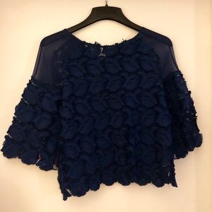 Navy Blue Maje top
